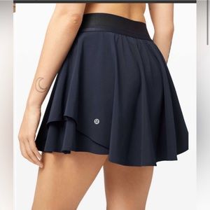 Lululemon court rival HR skirt long true navy NWT 4 long